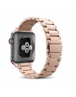 Paski ze stali nierdzewnej dla pasek do apple watch pasek iwatch metalowe złącze do paska zegarka 38mm 40mm 42mm 44mm bransoletk