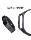 Silikonowa bransoletka dla Xiaomi MiBand 4 3 correa pasek kamuflaż wymiana opaski na nadgarstek pasek dla Xiaomi Miband 4 Band3 