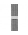 Milanese loop bransoletka na pasek do apple watch seria 5/4 40mm 44mm stal nierdzewna pasek do iwatch 3 zespoły seria 2/1 38mm 4