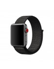 Lekkie oddychające nylonowe sportowe taśmy sportowe 44mm 40mm do zegarka Apple Series 5 4 3 2 1 42MM 38MM iWatch watchband Sport