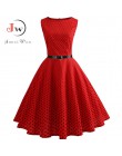 Letnie sukienki damskie 2019 na co dzień z kwiatowym Retro Vintage 50s 60s szata Rockabilly Swing Pinup Vestidos walentynki Part