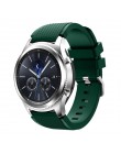 Gear S3 Frontier/klasyczny zegarek pasek 22mm silikonowy wymienny sportowy pasek zegarka mężczyzna kobiet bransoletki z zegarkie