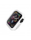 Wytrzymałe opancerzenie pokrowiec ochronny na zegarek apple 40mm 44mm iwatch apple watch case seria 4 5 Tpu miękkie zabezpieczen