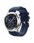 Gear S3 Frontier/klasyczny zegarek pasek 22mm silikonowy wymienny sportowy pasek zegarka mężczyzna kobiet bransoletki z zegarkie