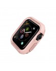 Wytrzymałe opancerzenie pokrowiec ochronny na zegarek apple 40mm 44mm iwatch apple watch case seria 4 5 Tpu miękkie zabezpieczen