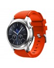 Gear S3 Frontier/klasyczny zegarek pasek 22mm silikonowy wymienny sportowy pasek zegarka mężczyzna kobiet bransoletki z zegarkie