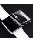 Nowy 1 sztuk przezroczysta ramka Case wyczyść Ultra cienkie ochronne twarde etui na komputer do Apple Watch Series 3 2 1 iwatch 