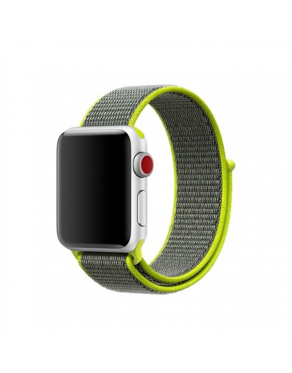 Lekkie oddychające nylonowe sportowe taśmy sportowe 44mm 40mm do zegarka Apple Series 5 4 3 2 1 42MM 38MM iWatch watchband Sport