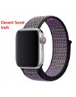 Pasek nylonowy do zegarka apple 5 4 pasek 44mm/40mm zegarek apple pulseira 42mm/38mm iwatch seria 5/4/3/2 kolorowe złącze watchb