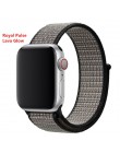 Pasek nylonowy do zegarka apple 5 4 pasek 44mm/40mm zegarek apple pulseira 42mm/38mm iwatch seria 5/4/3/2 kolorowe złącze watchb