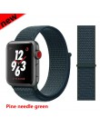 Pasek nylonowy do zegarka apple 5 4 pasek 44mm/40mm zegarek apple pulseira 42mm/38mm iwatch seria 5/4/3/2 kolorowe złącze watchb