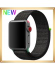 Pasek nylonowy do zegarka apple 5 4 pasek 44mm/40mm zegarek apple pulseira 42mm/38mm iwatch seria 5/4/3/2 kolorowe złącze watchb