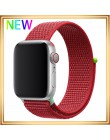 Pasek nylonowy do zegarka apple 5 4 pasek 44mm/40mm zegarek apple pulseira 42mm/38mm iwatch seria 5/4/3/2 kolorowe złącze watchb