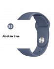 Pasek ALPQ do Apple WatchBand 38 42mm 40 44mm silikonowe oficjalne kolory pasek pasek bransoletka Correa do serii iWatch 5 4 3 2