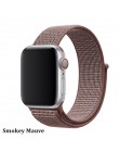 Pasek nylonowy do zegarka apple 5 4 pasek 44mm/40mm zegarek apple pulseira 42mm/38mm iwatch seria 5/4/3/2 kolorowe złącze watchb