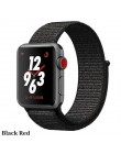 Pasek nylonowy do zegarka apple 5 4 pasek 44mm/40mm zegarek apple pulseira 42mm/38mm iwatch seria 5/4/3/2 kolorowe złącze watchb