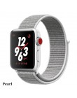 Pasek nylonowy do zegarka apple 5 4 pasek 44mm/40mm zegarek apple pulseira 42mm/38mm iwatch seria 5/4/3/2 kolorowe złącze watchb