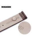 MEIHANGHUI Watchband skórzany czarny ciemny brązowy zegarek pasek 16mm 18mm 20mm 22mm 24mm pasek zamienny polerowany ze sprzączk