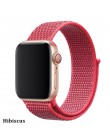 Pasek nylonowy do zegarka apple 5 4 pasek 44mm/40mm zegarek apple pulseira 42mm/38mm iwatch seria 5/4/3/2 kolorowe złącze watchb