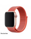 Pasek nylonowy do zegarka apple 5 4 pasek 44mm/40mm zegarek apple pulseira 42mm/38mm iwatch seria 5/4/3/2 kolorowe złącze watchb