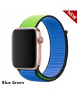 Pasek nylonowy do zegarka apple 5 4 pasek 44mm/40mm zegarek apple pulseira 42mm/38mm iwatch seria 5/4/3/2 kolorowe złącze watchb