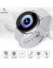 2 szt. Folia ochronna do Samsung Galaxy Watch aktywna miękka ultra-cienka 3D zaokrąglona krawędź zabezpieczenie ekranu zespół + 