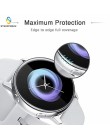 2 szt. Folia ochronna do Samsung Galaxy Watch aktywna miękka ultra-cienka 3D zaokrąglona krawędź zabezpieczenie ekranu zespół + 