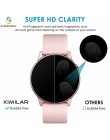 2 szt. Folia ochronna do Samsung Galaxy Watch aktywna miękka ultra-cienka 3D zaokrąglona krawędź zabezpieczenie ekranu zespół + 