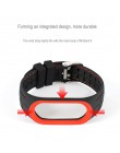 Dla Mi Band 4 3 pasek silikonowy pasek na rękę dla Xiaomi Mi Band 3 4 bransoletka Miband 3 4 NFC akcesoria inteligentny Mi band4