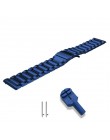 22mm/20mm Watchband Samsung GearLuxury stal nierdzewna biznes wymiana paska od zegarka pasek do Samsung Galaxy zegarek 42mm/46mm