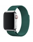 Milanese taśma metalowa 44 40 mm dla I watch seria 5 4 zespoły różowe złoto Apple Watch seria 3 zegarek ze stali nierdzewnej pas