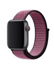 Pętla sportowa do pasek do Apple watch 44mm 40mm 42mm 38mm utkany nylon correa pasek iwatch 4 3 2 1 watchband bransoletka zegark