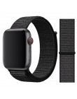 Pętla sportowa do pasek do Apple watch 44mm 40mm 42mm 38mm utkany nylon correa pasek iwatch 4 3 2 1 watchband bransoletka zegark