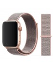 Pętla sportowa do pasek do Apple watch 44mm 40mm 42mm 38mm utkany nylon correa pasek iwatch 4 3 2 1 watchband bransoletka zegark