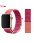 Pętla sportowa do pasek do Apple watch 44mm 40mm 42mm 38mm utkany nylon correa pasek iwatch 4 3 2 1 watchband bransoletka zegark