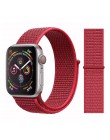 Pętla sportowa do pasek do Apple watch 44mm 40mm 42mm 38mm utkany nylon correa pasek iwatch 4 3 2 1 watchband bransoletka zegark