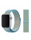 Pętla sportowa do pasek do Apple watch 44mm 40mm 42mm 38mm utkany nylon correa pasek iwatch 4 3 2 1 watchband bransoletka zegark