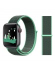 Pętla sportowa do pasek do Apple watch 44mm 40mm 42mm 38mm utkany nylon correa pasek iwatch 4 3 2 1 watchband bransoletka zegark