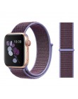 Pętla sportowa do pasek do Apple watch 44mm 40mm 42mm 38mm utkany nylon correa pasek iwatch 4 3 2 1 watchband bransoletka zegark