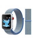 Pętla sportowa do pasek do Apple watch 44mm 40mm 42mm 38mm utkany nylon correa pasek iwatch 4 3 2 1 watchband bransoletka zegark