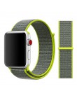 Pętla sportowa do pasek do Apple watch 44mm 40mm 42mm 38mm utkany nylon correa pasek iwatch 4 3 2 1 watchband bransoletka zegark