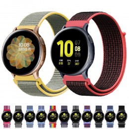 Zegarek galaxy aktywny 2 pasek do zegarka Samsung Gear s3 frontier galaxy 46mm 20/pasek do zegarka 22mm zegarek nylonowy zegarek