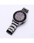 20mm 22mm ceramiczna opaska na zegarek Do Samsung Galaxy 42/46 aktywny bransoletka Gear s2 s3 Zapasowy pasek Watchband Motylowa 