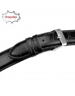 Pasek na zegarek Hot unikalne od zegarków miękki skórzany pasek stalowa klamra Wrist watch Band relogio masculino jan17