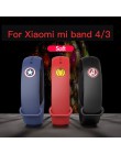 Dla xiaomi miband 4 pasek Mi Band 4 3 2 1 pasek z klamrą wzór przycisk bransoletka Miband 4 edycja limitowana pasek na rękę akce