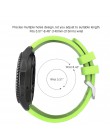 22mm opaska silikonowa do samsung Galaxy Watch 46mm wysokiej jakości pasek sportowy do Samsung Gear S3 Classic/Frontier huawei w