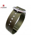 Nylonowy pasek do zegarka NATO ZULU pasek 18mm 20mm 22mm 24mm Generic Watchband wymiana paska mężczyźni kobiety wysoki zegarek w