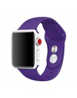 Sportowy pasek silikonowy do zegarka apple pulseira 5/4/3/2/1 iwatch band 44mm 42mm 40mm 38mm watchband gumowe akcesoria correa