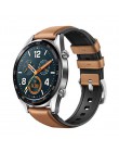 Zegarek huawei GT 2 pasek do samsung galaxy zegarek 46mm S3 Frontier pasek 22mm amazfit GTR 47mm/stratos/tempo skórzana bransole