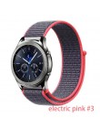 Zegarek galaxy aktywny 2 pasek do zegarka Samsung Gear s3 frontier galaxy 46mm 20/pasek do zegarka 22mm zegarek nylonowy zegarek